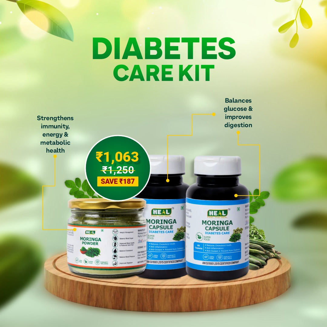 Diabetes Care Kit – ₹1,063 (Save ₹187)
