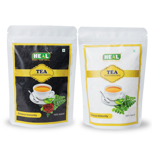 Moringa & Rose Tea+Moringa Tea